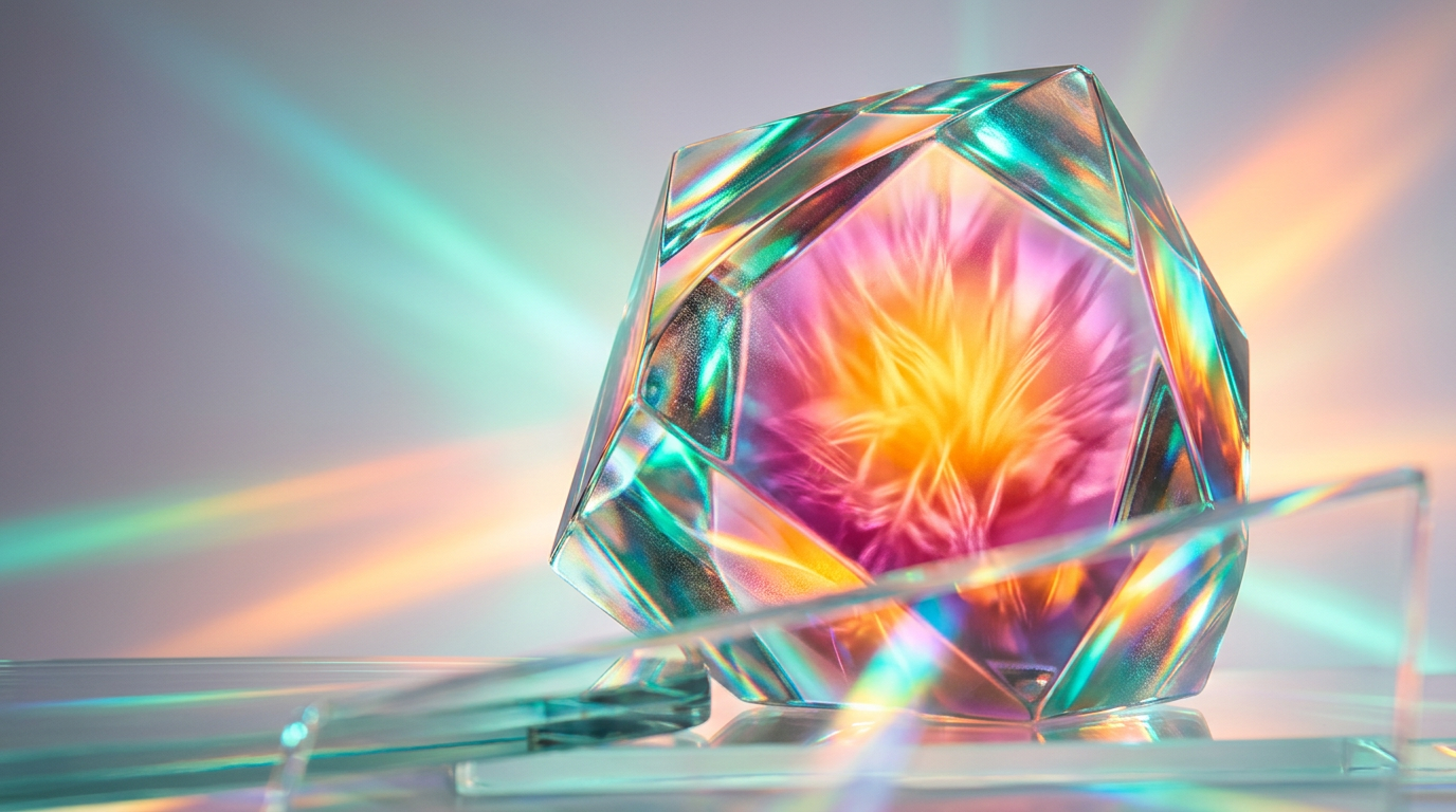 An atmospheric winter scene with warm perfume bottles and cozy textures