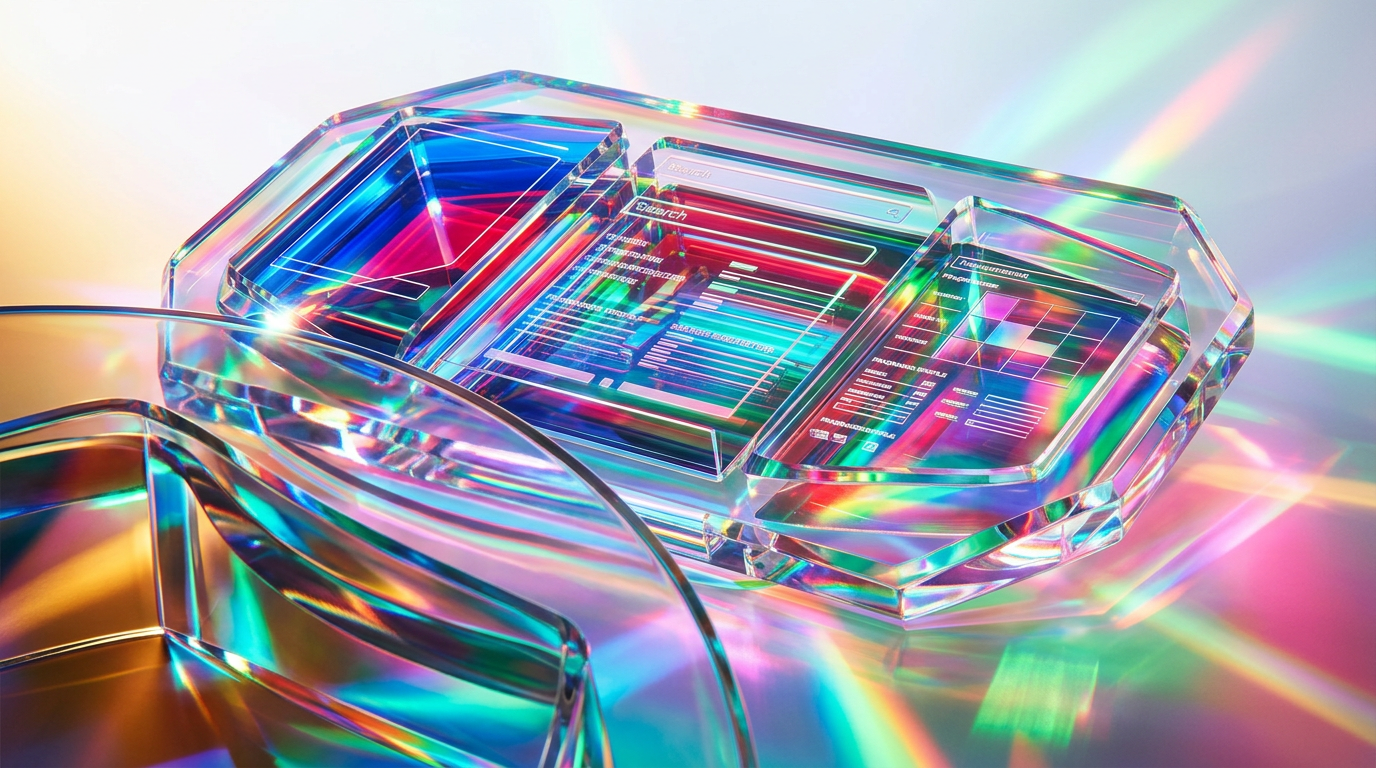 An array of artisanal perfume bottles on a textured surface representing fragrance discovery