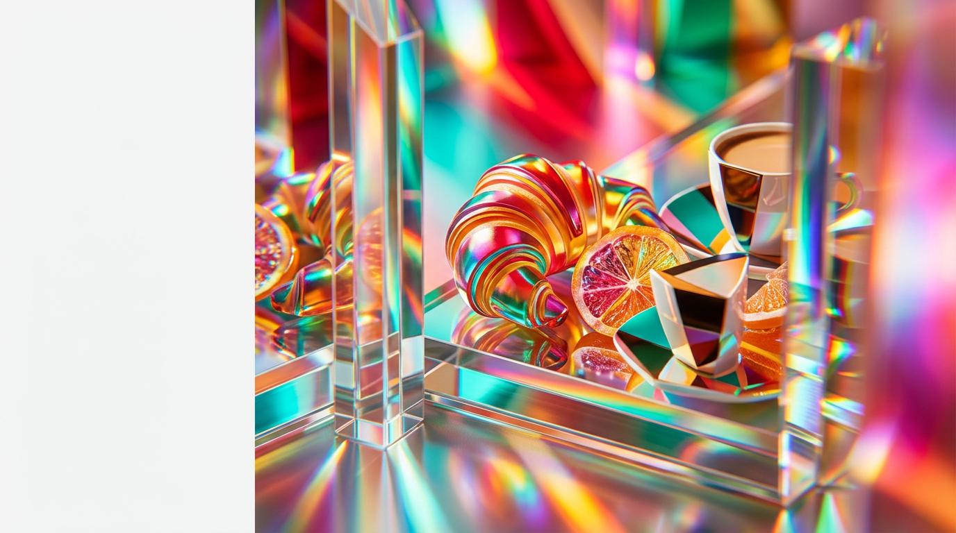 Friends enjoying brunch with fresh perfumes