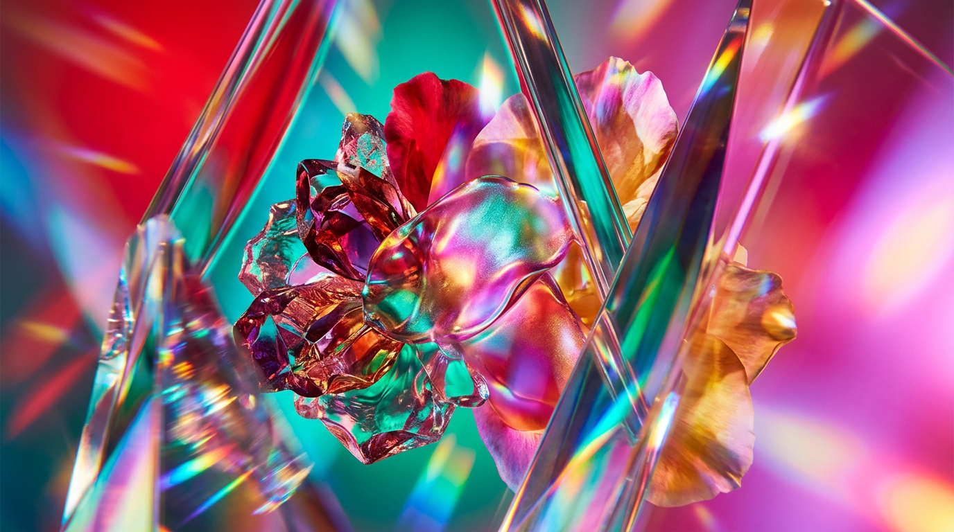 Luxury perfume bottles on a marble surface