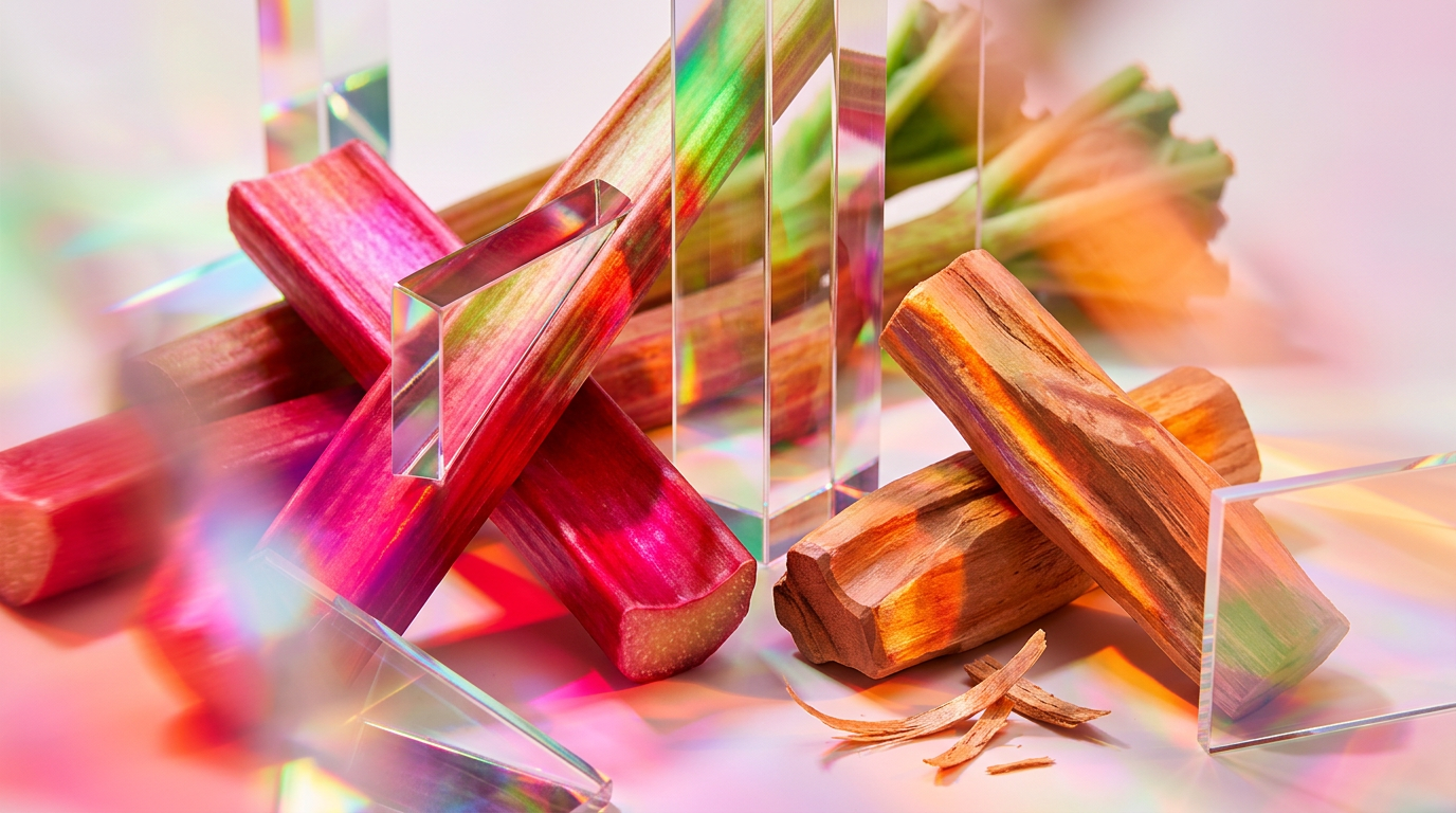 Rhubarb Sandalwood Fragrance Composition