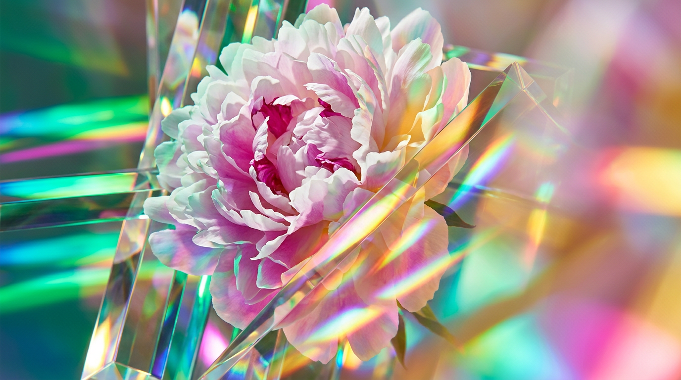 A beautiful arrangement of fresh peonies representing dewy morning freshness