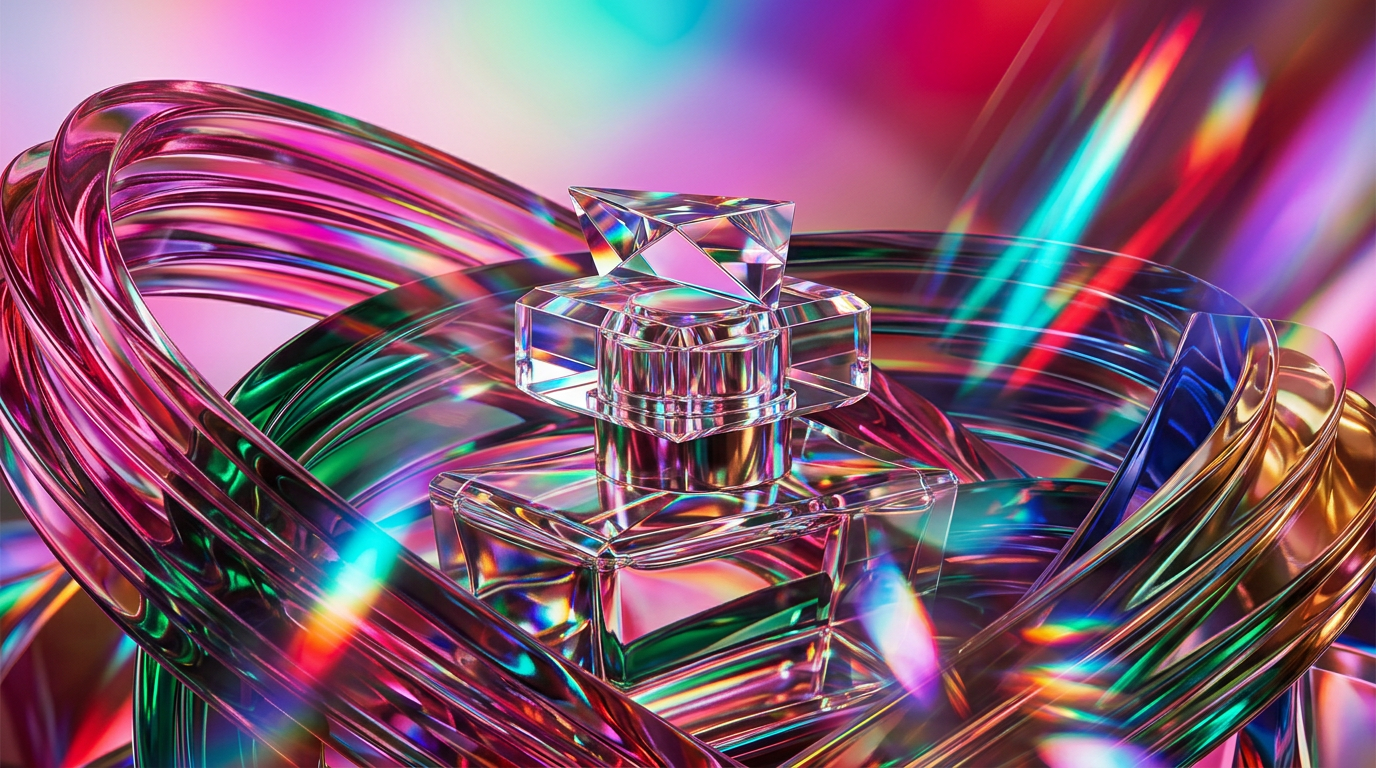 Elegant wedding preparation with fine fragrances