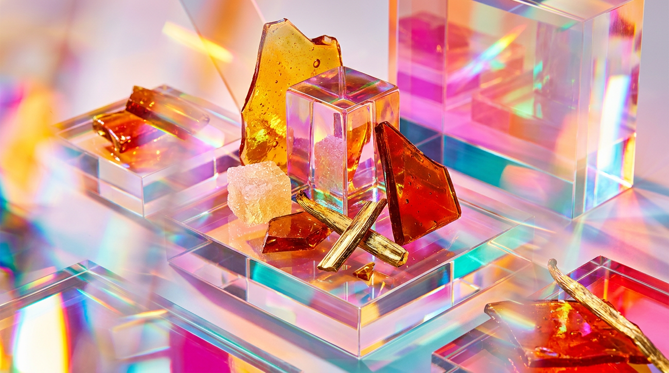 A collection of luxury Shay & Blue perfume bottles on a marble surface