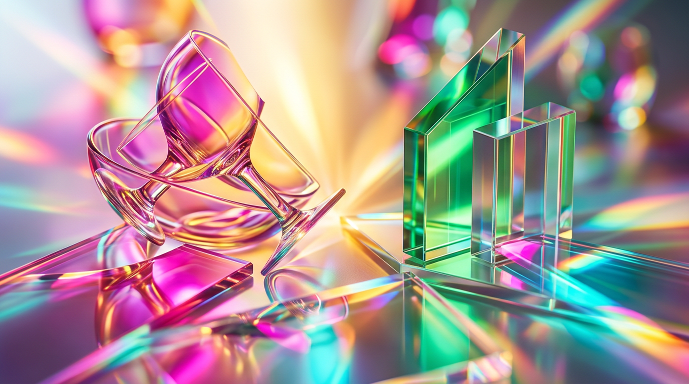 A collection of Shay & Blue fragrances on a wooden table, suggesting a relaxed social setting