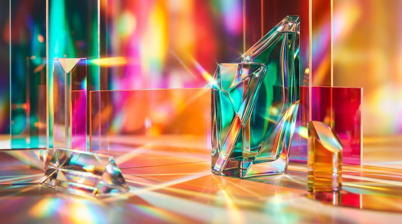 Seductive evening perfume bottle on a dark silk backdrop