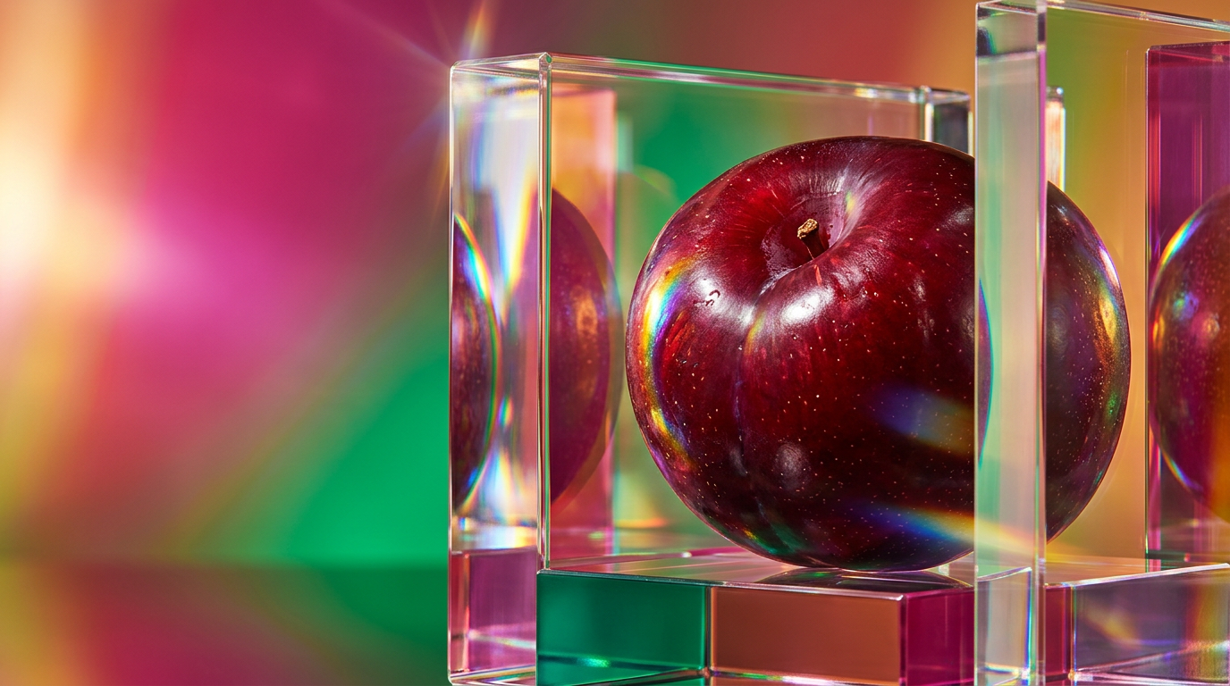 An aesthetic display of dark plums, spices, and luxury perfume bottles representing oriental plum fragrances