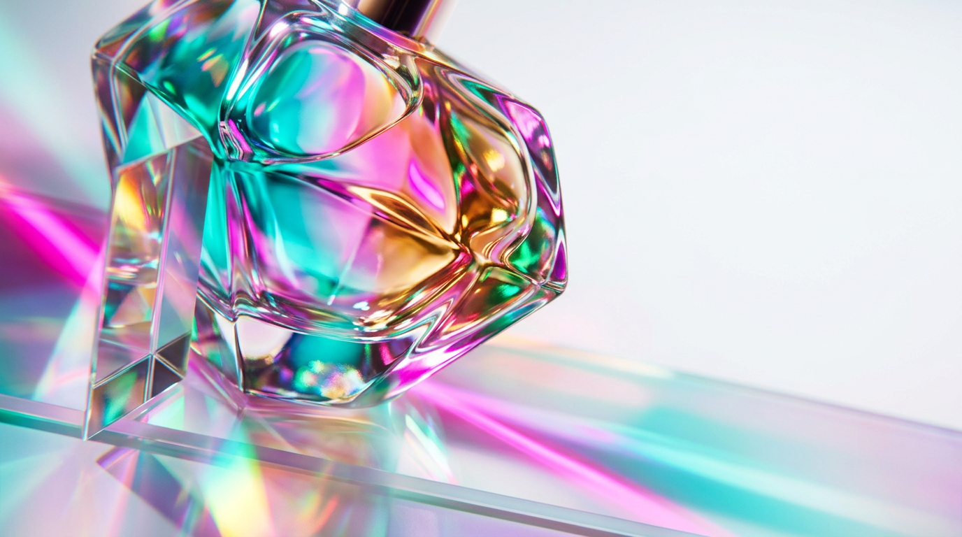 An array of Shay & Blue gender-neutral perfume bottles on a marble surface