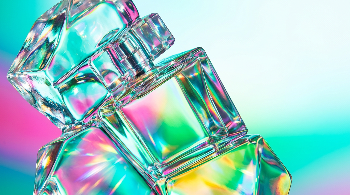 A collection of fresh and clean Shay & Blue perfumes on a minimalist background