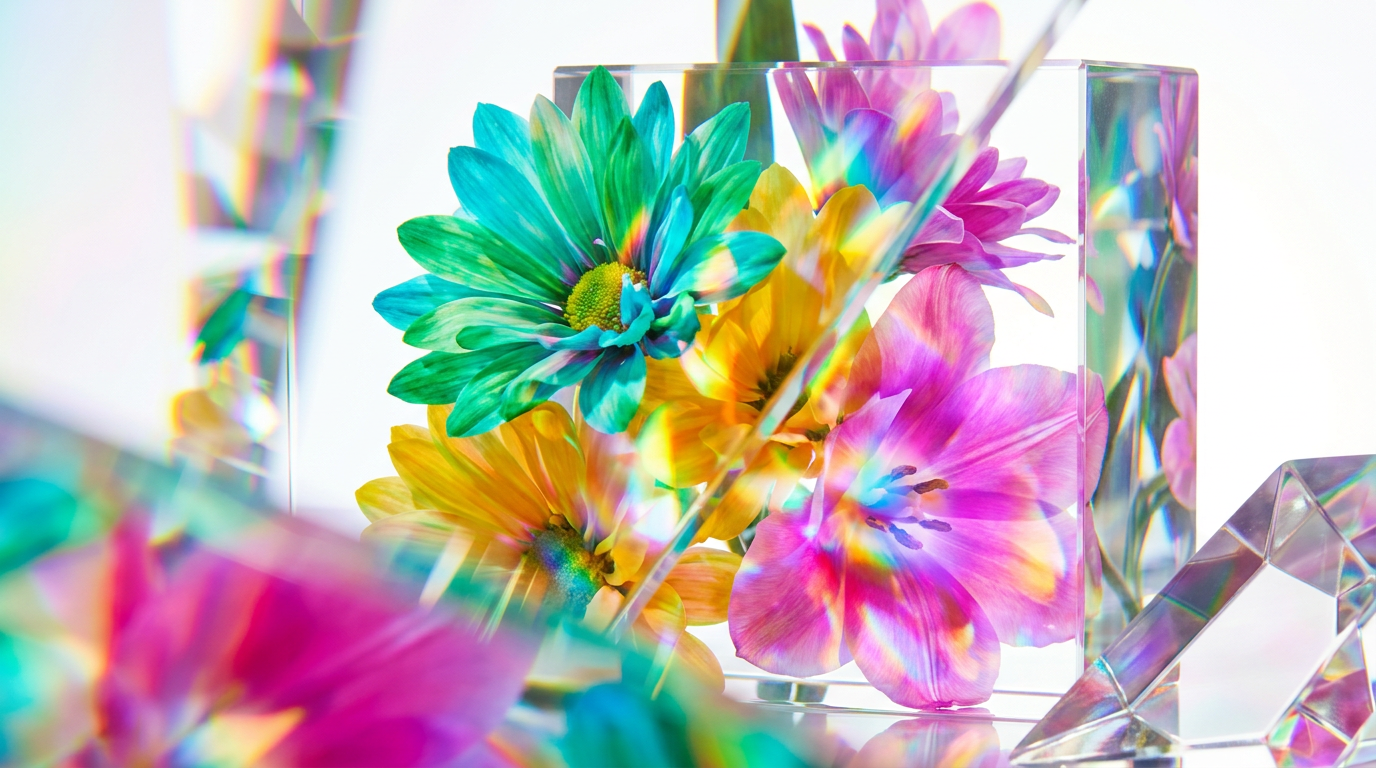 An ethereal collection of floral perfumes and spring blossoms