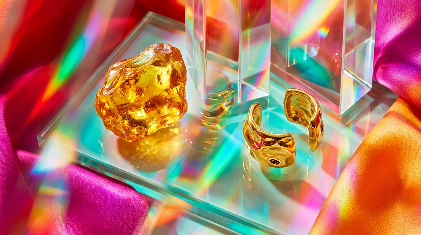 Elegant perfume bottles on a marble surface representing everyday luxury