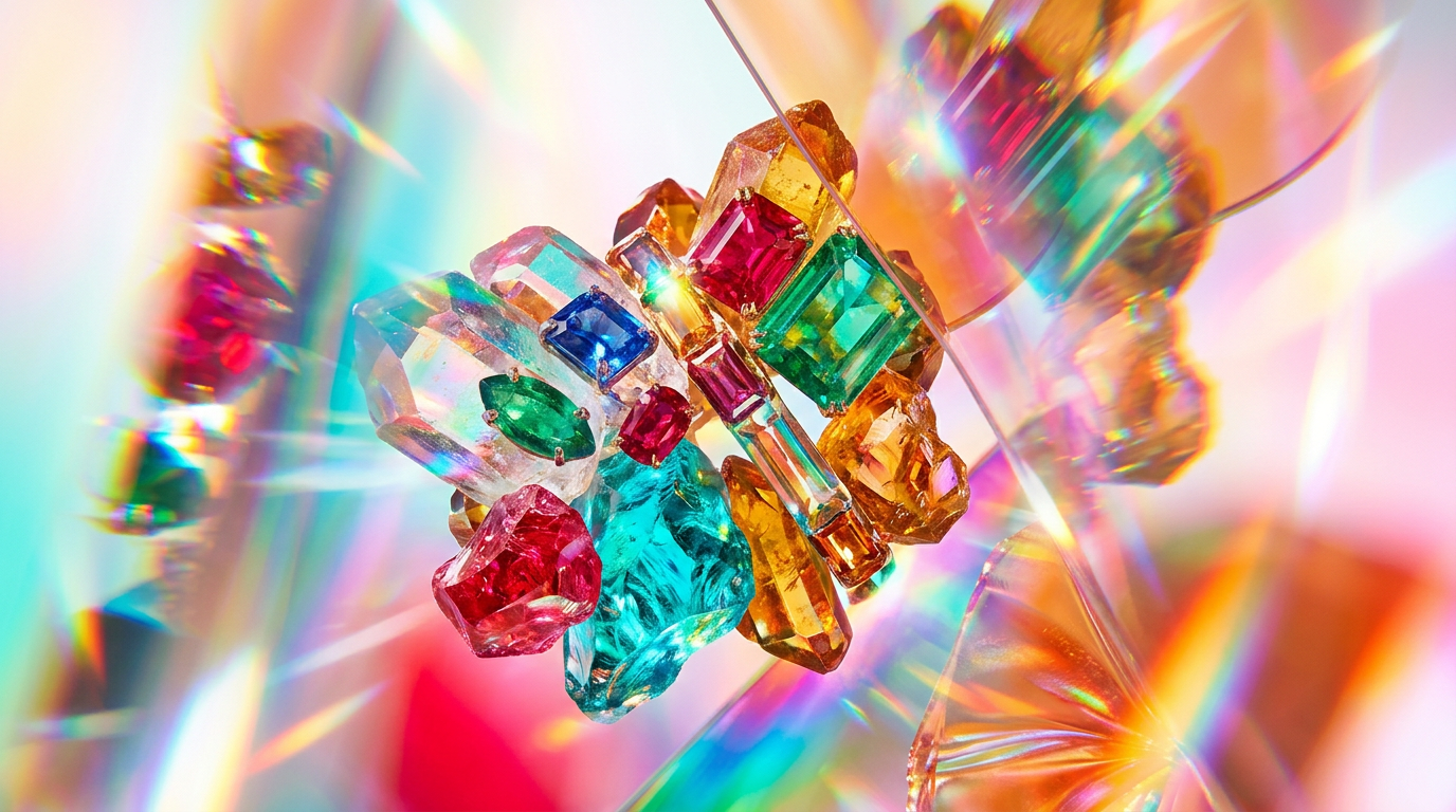 Luxury fragrance bottles on a dark, reflective surface representing intrigue and special moments