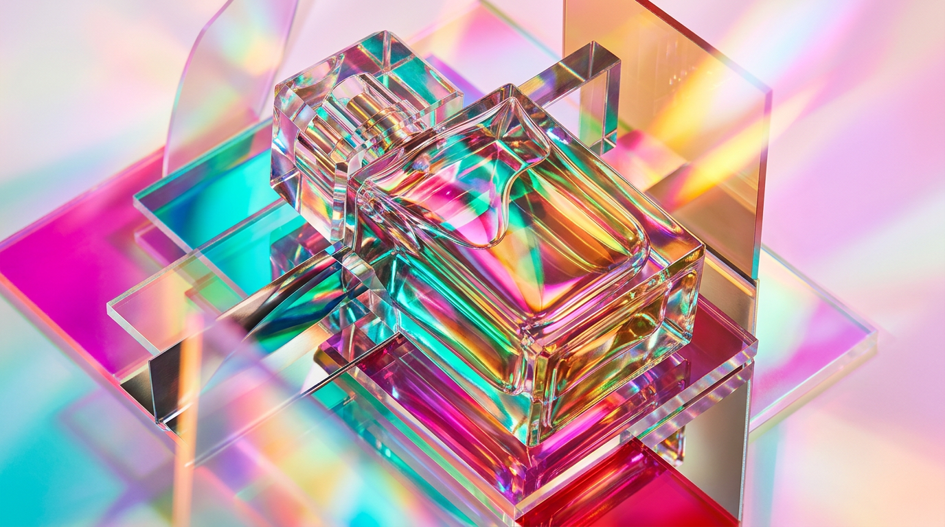 An array of artistic fragrance bottles representing diverse identities