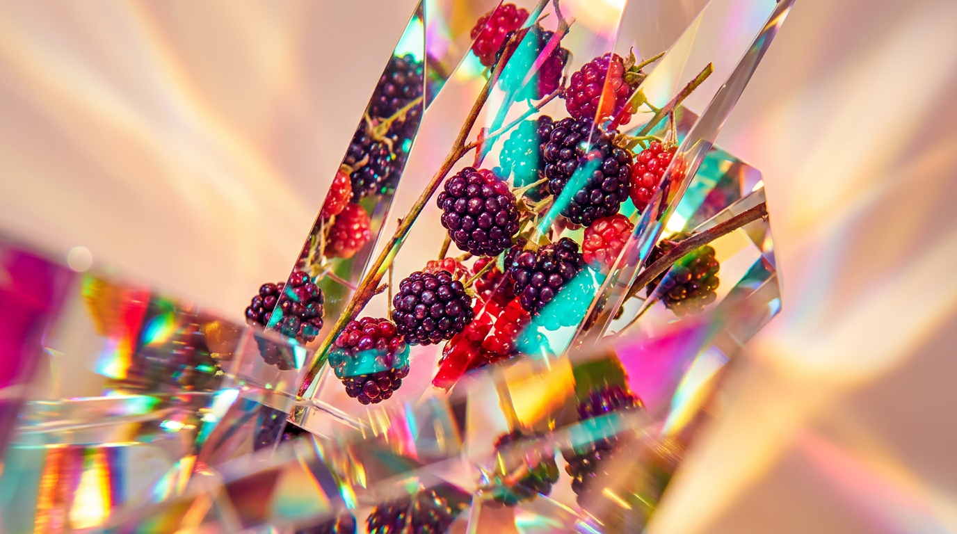 Shay & Blue Blackberry Woods fragrance and lifestyle imagery