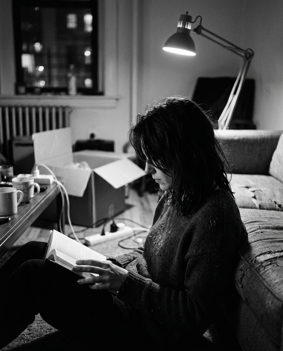 A woman applying perfume to her wrist in a bright, sunlit room, illustrating the intimate and personal nature of scent application.