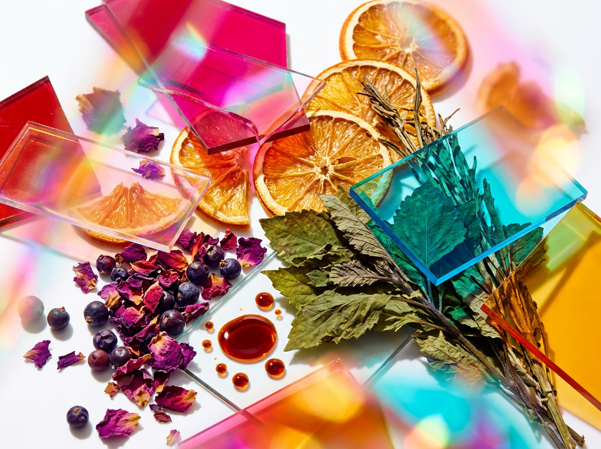 A collection of Shay & Blue fragrances on a sunlit terrace
