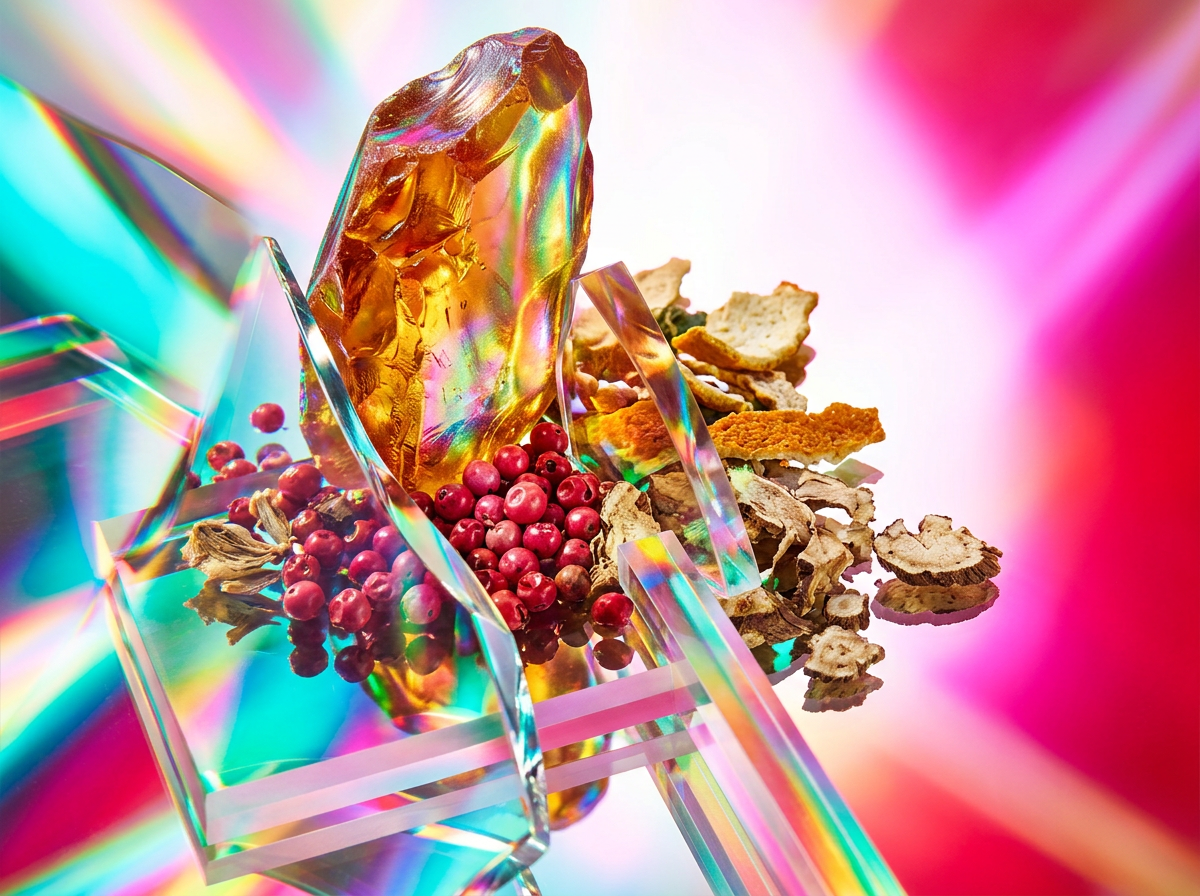 A lifestyle shot of perfume bottles on a wooden table with soft afternoon sunlight streaming through a window