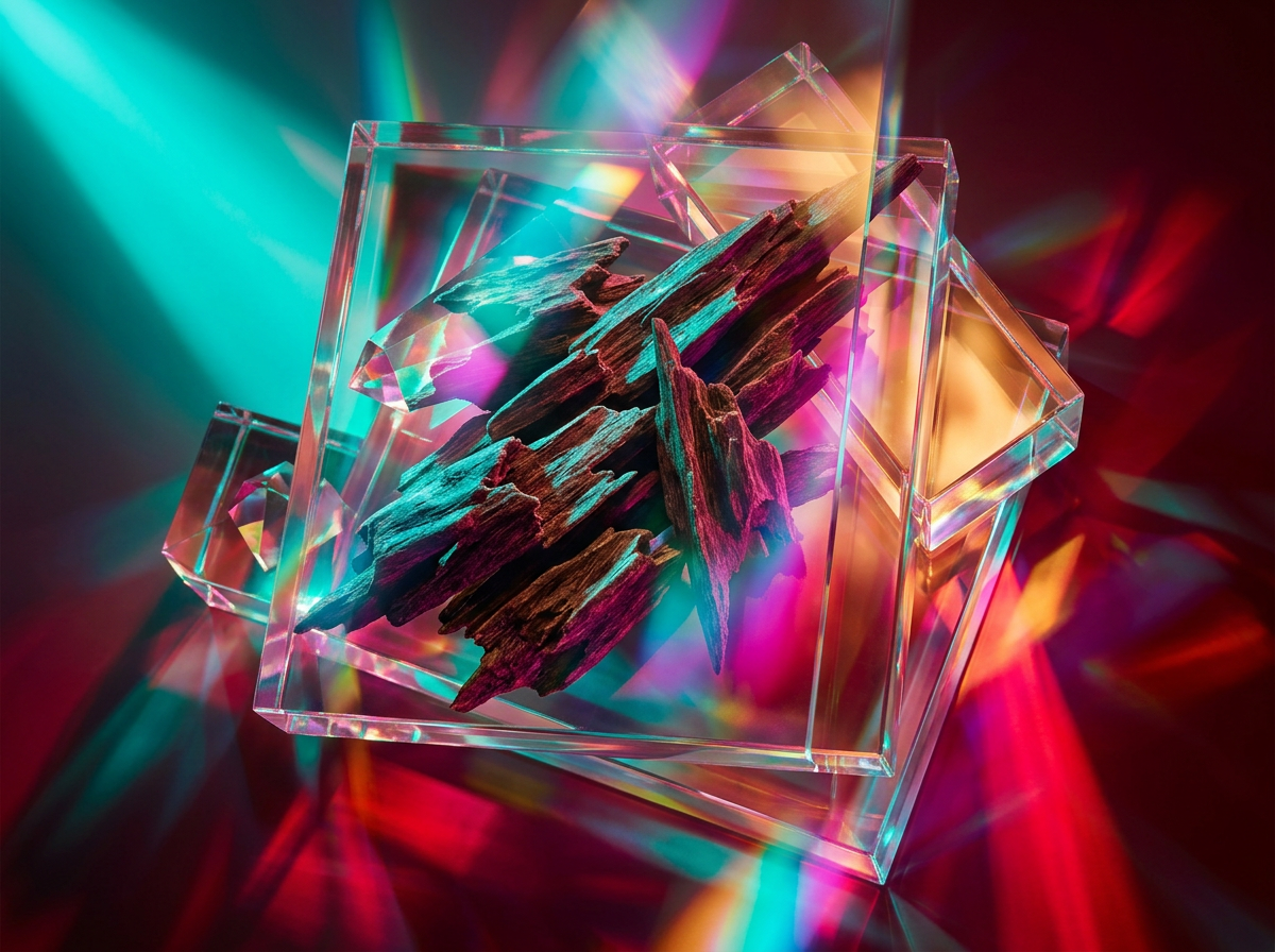 Artisanal perfume bottles on a brunch table