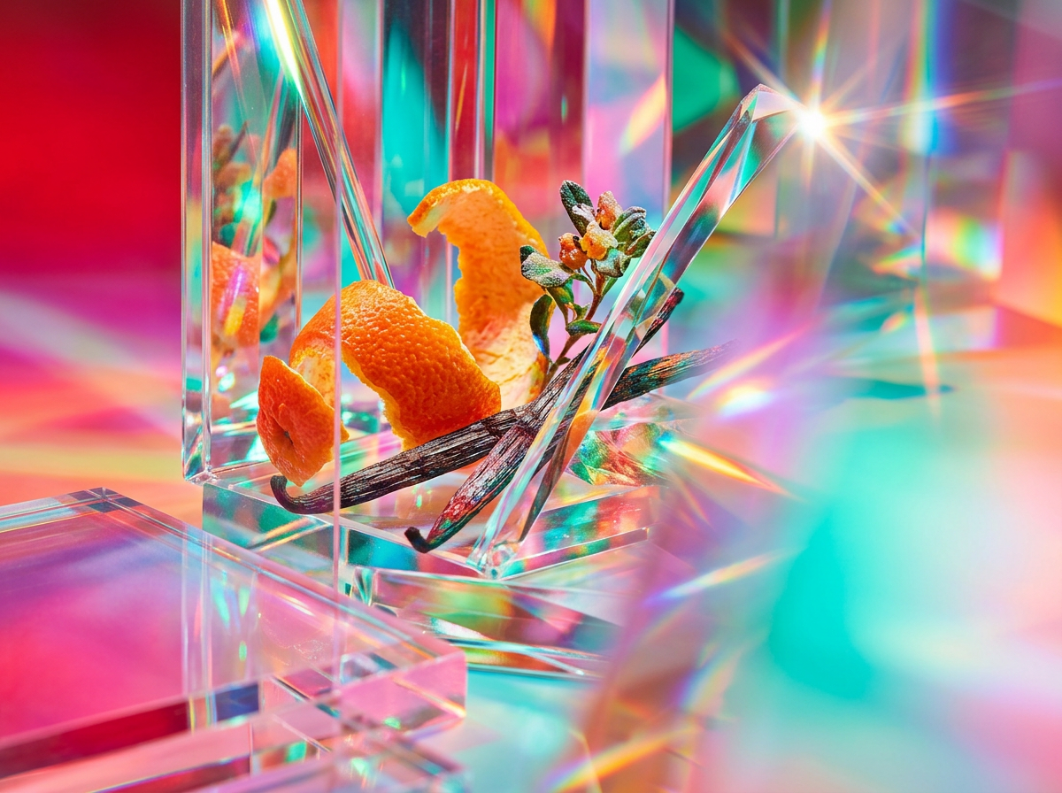 Sophisticated wood and leather notes in a library setting