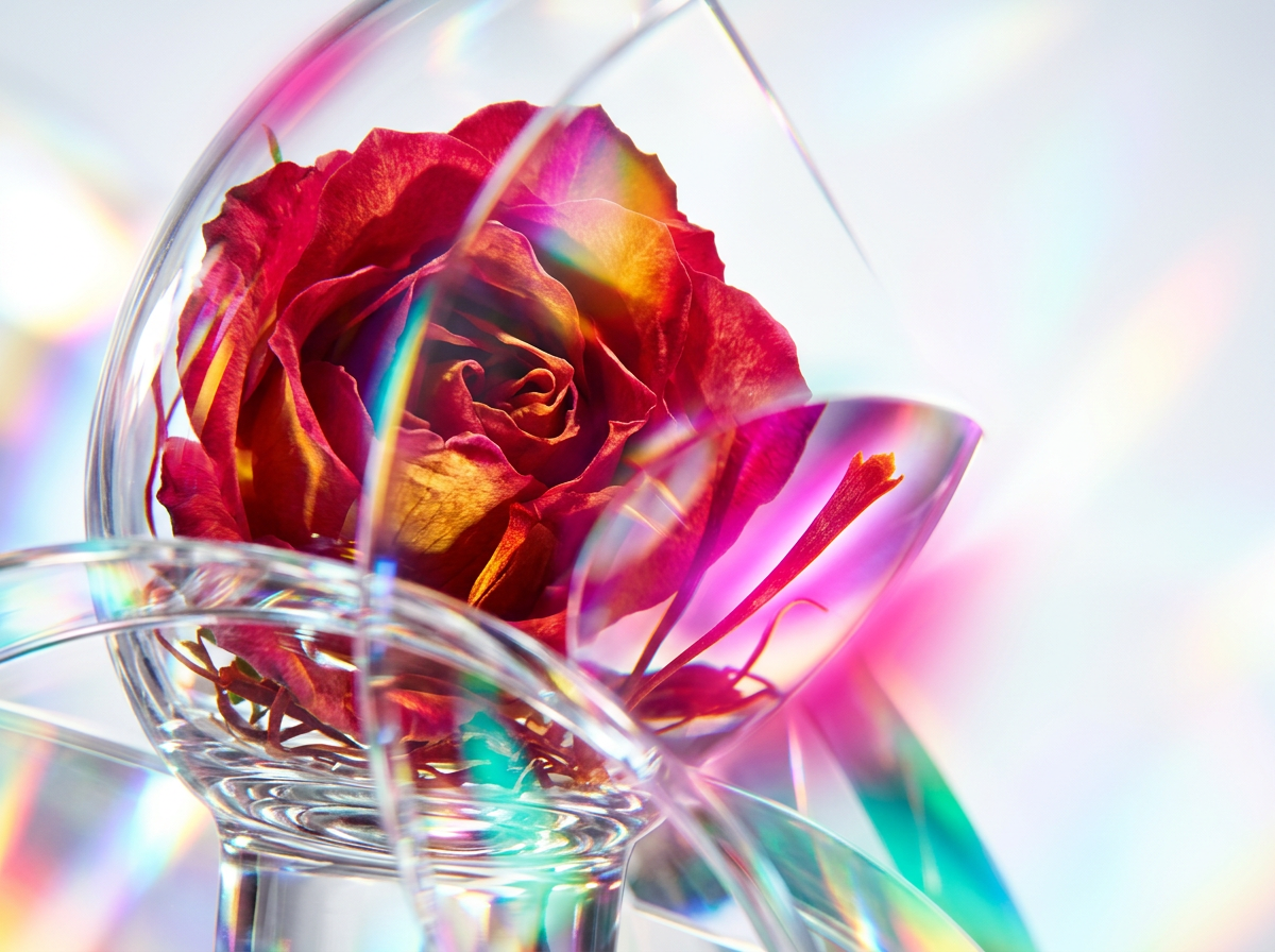 A collection of Shay & Blue fragrance bottles on a minimalist marble surface, representing a clean aesthetic