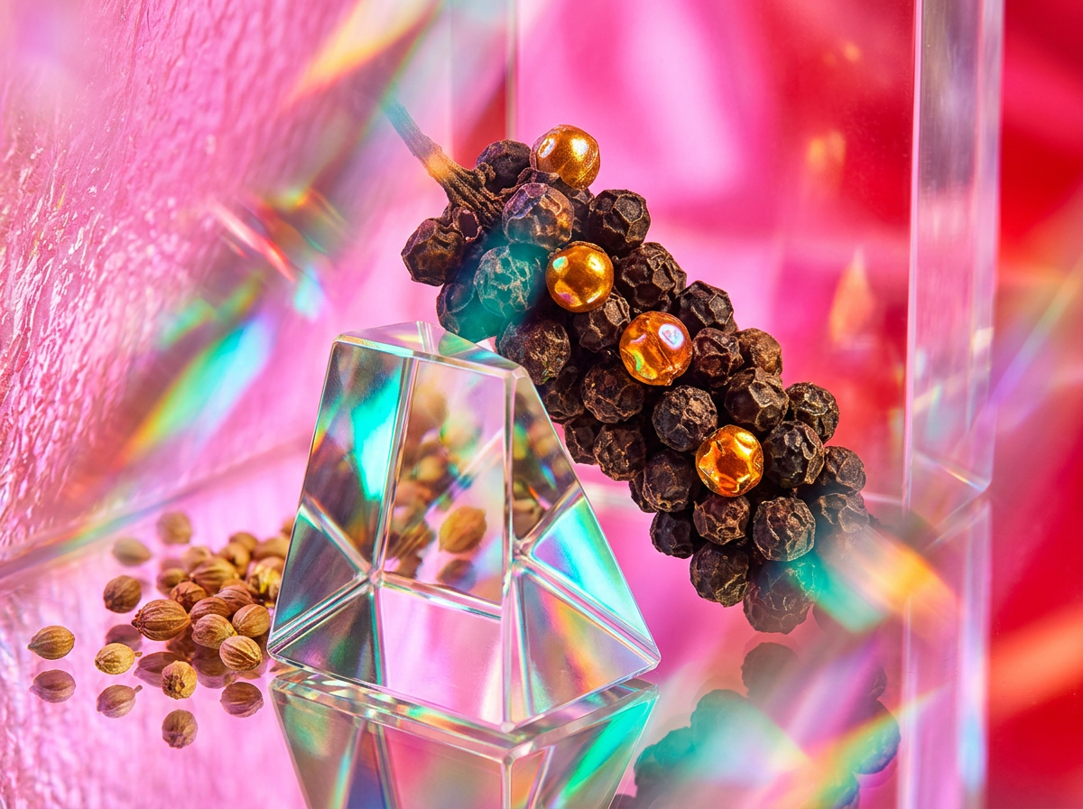 Close up of botanical ingredients used in Shay & Blue fragrances