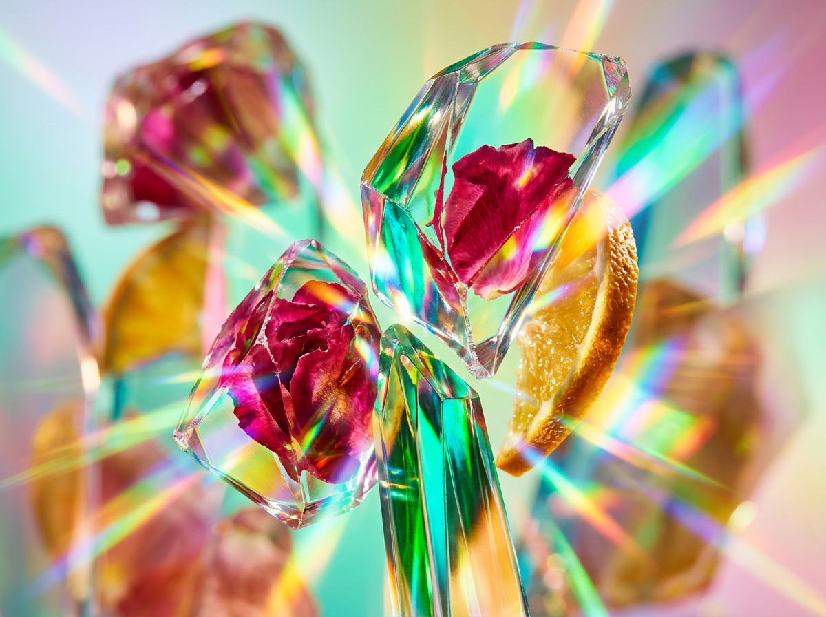 Close up of perfume application on pulse points