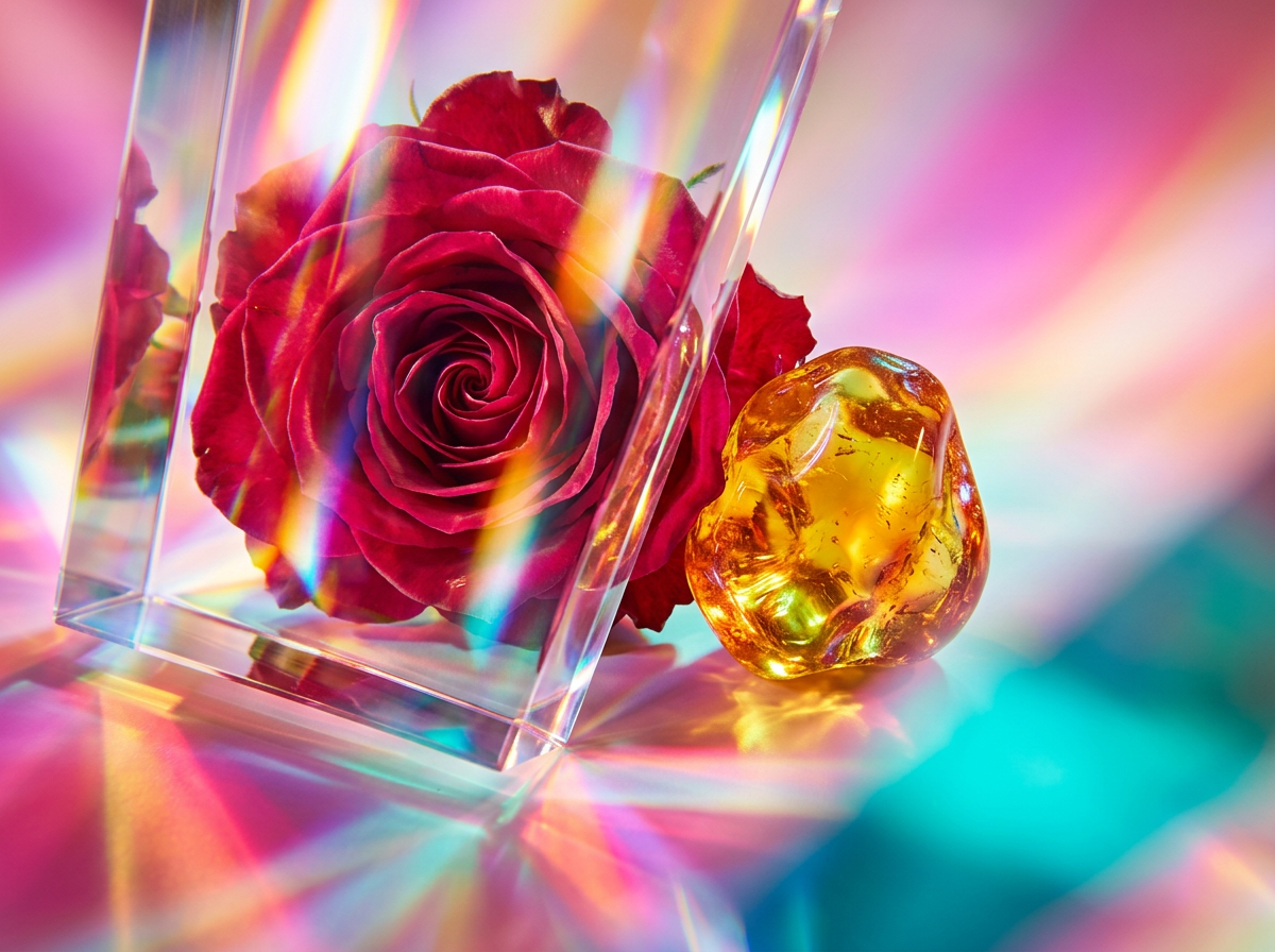 Artisanal fragrance bottles showcasing different notes from the Shay & Blue collection
