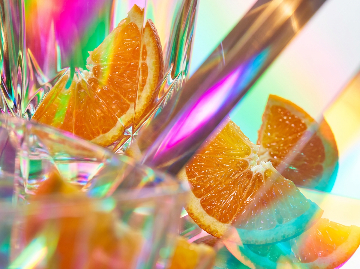 Artisanal perfume ingredients being prepared in a workshop