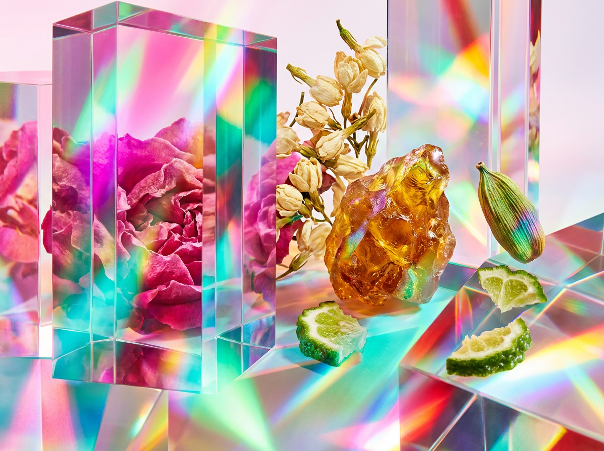 Applying perfume to pulse points for evening wear