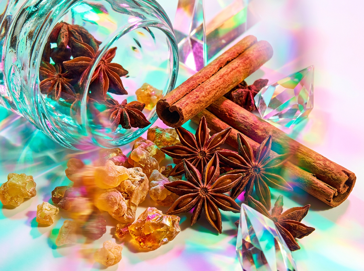 Handcrafted fragrance notes of lime, wood, and spices