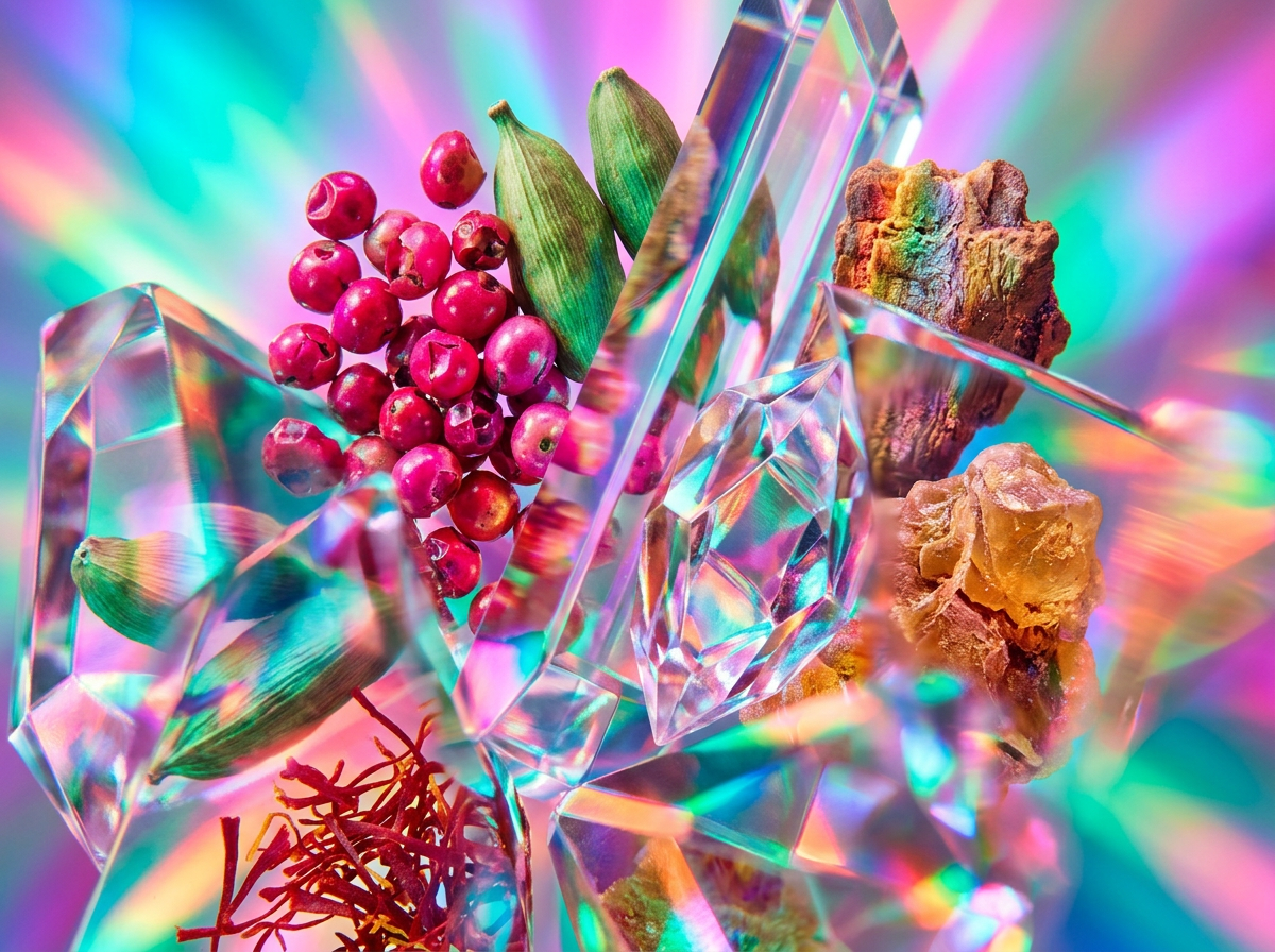 Detailed fragrance notes and botanical ingredients