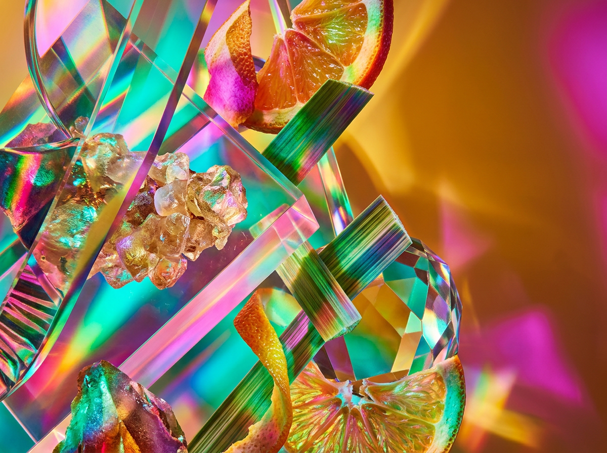 Fresh citrus fruits and green leaves representing the botanical purity of Sicilian Limes