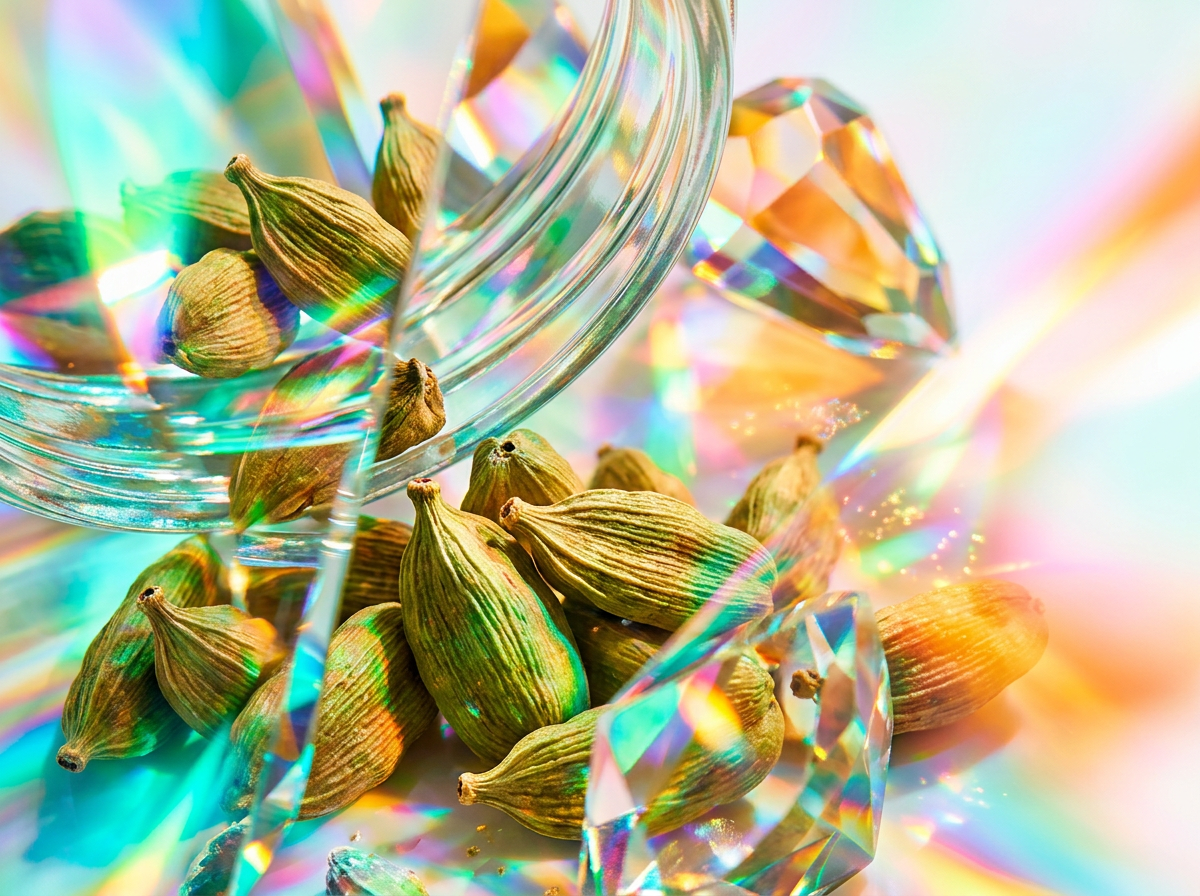 Close up of botanical ingredients used in Shay & Blue perfumes