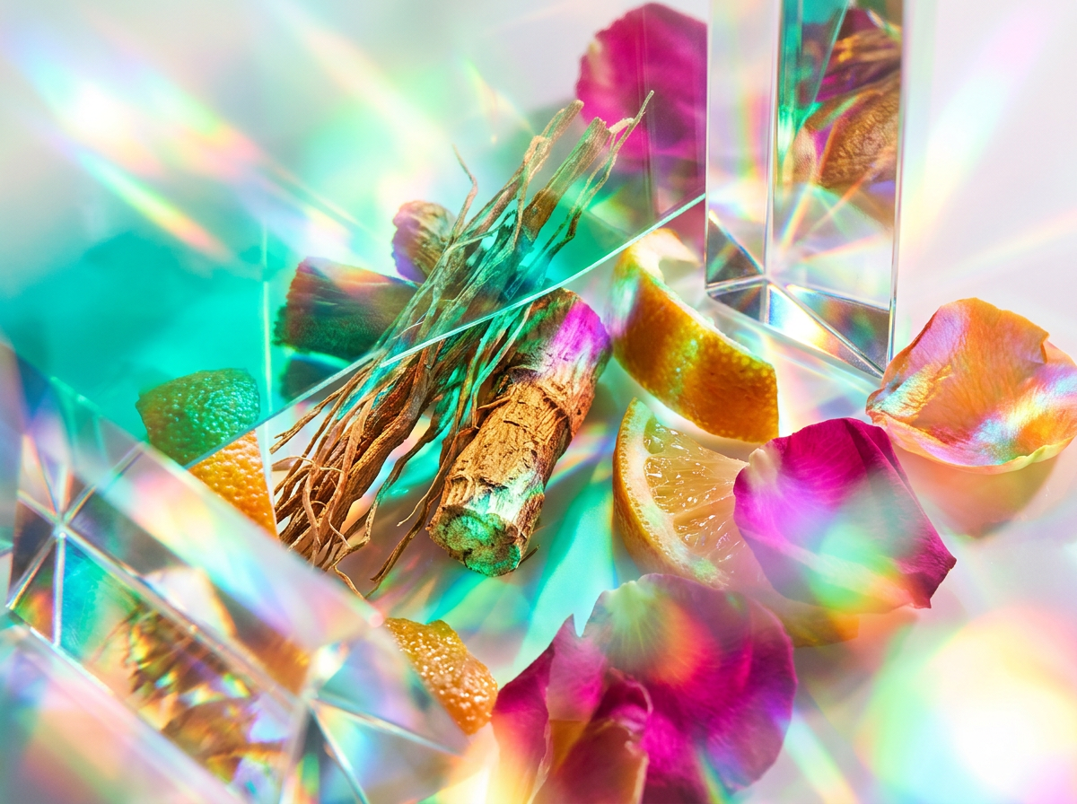 Close up of a woman spritzing perfume onto her wrist