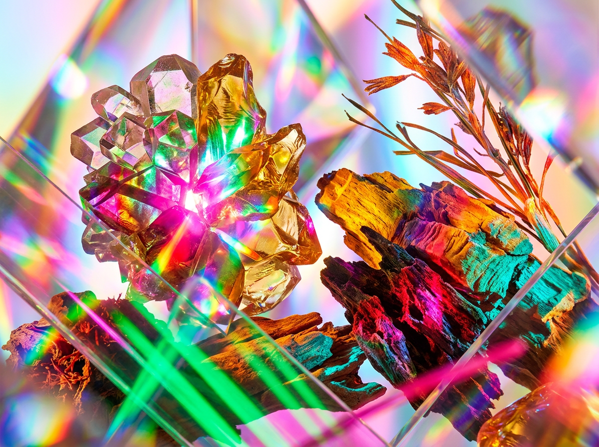 A collection of Shay & Blue fragrances highlighting botanical ingredients