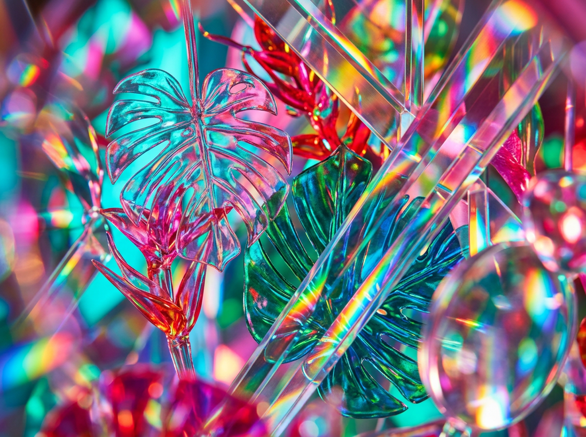 Stills of Shay & Blue perfume bottles amongst autumn leaves and peaches