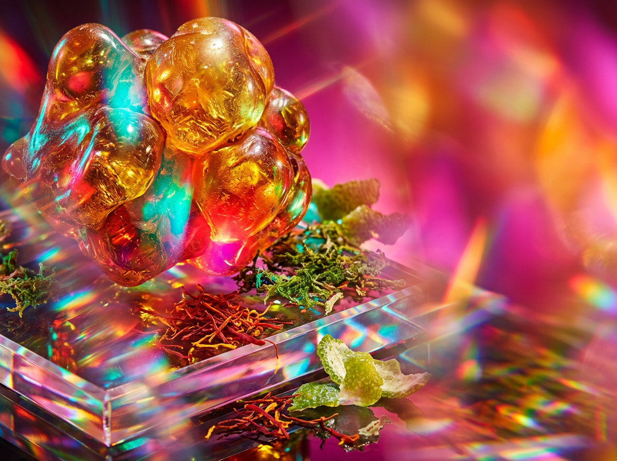 Dark Amber Pomegranate and luxury perfume ingredients
