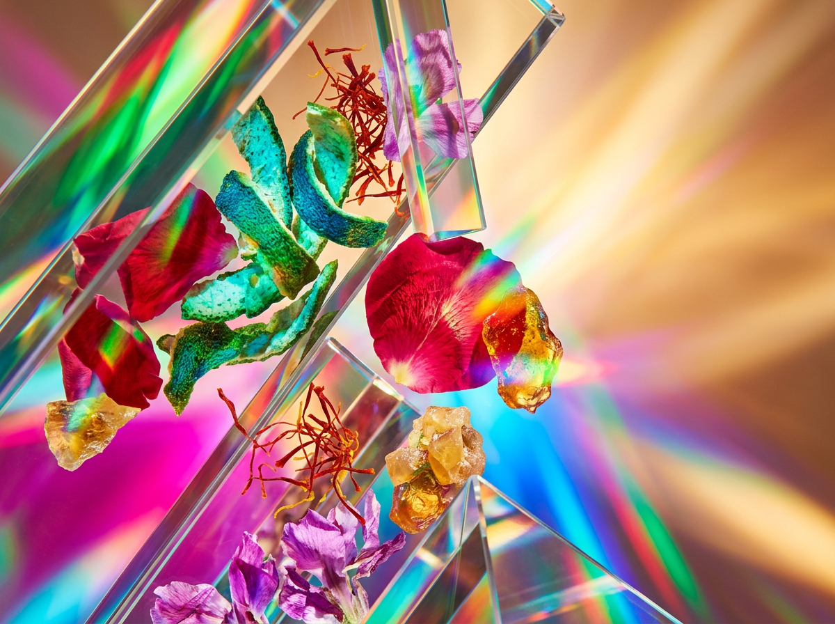 Close up of a Shay & Blue fragrance bottle on a wooden table