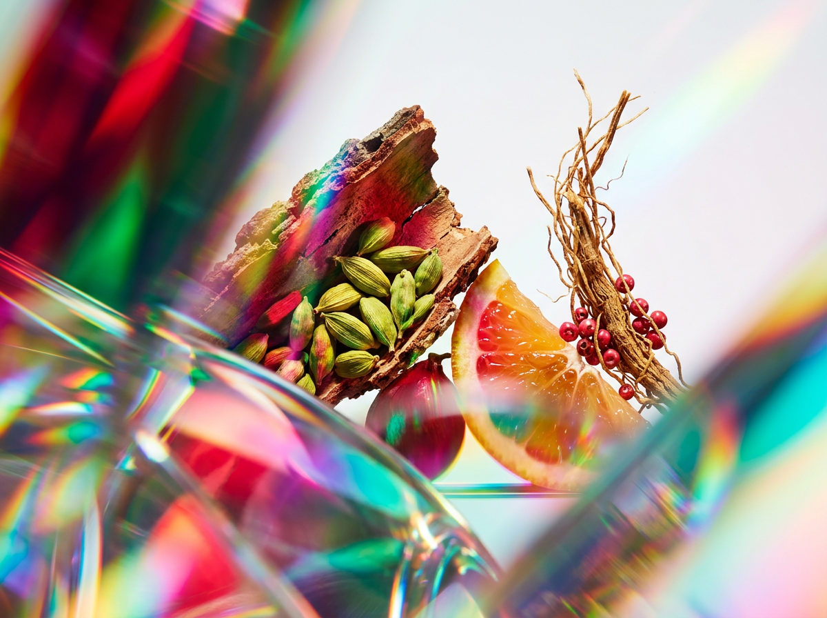 Dark floral and resinous perfume ingredients